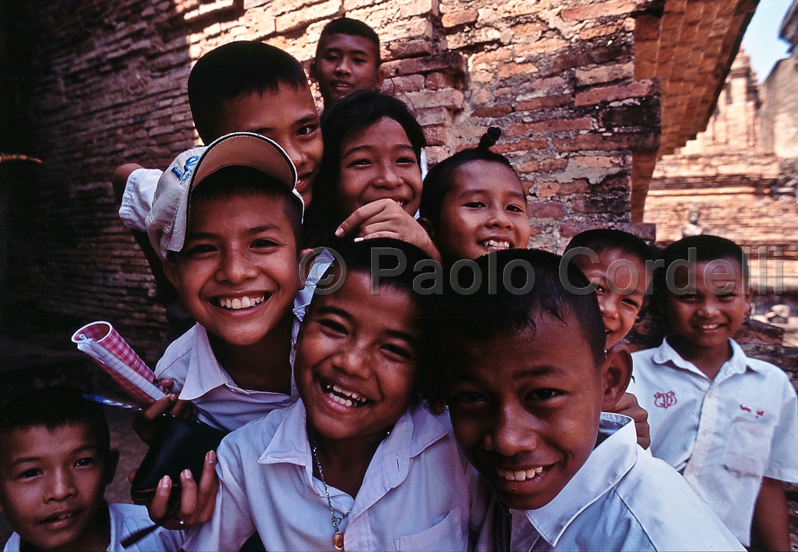 Children, Sukhothai, Thailand
 (cod:Thailand 53)